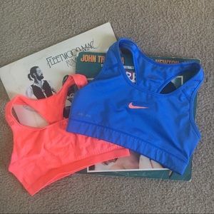 Two Sport Bras (junior L)